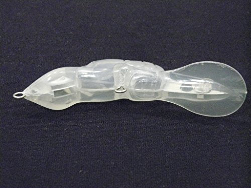 Blank Unpainted Minnow Crankbait Topwater Lipless Jerkbait Fishing Lures - color: UPC41