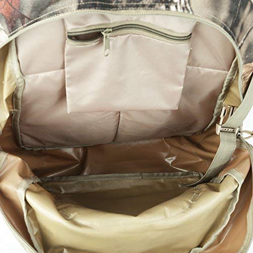 AUSCAMOTEK Camo Backpacks for Hunting Accessories Fishing Hiking Camping Camouflage Bag Small Day Pack for Men - color: Woodland Camo