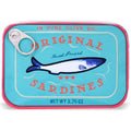 Cessfle Canned Sardines Makeup Bag, Funny Sardine Tin Fish Cosmetic Bag, Creative Cute Makeup Bag Kawaii Pencil Case Pouch, Coquette Make up Pouch for Women… - color: Blue mix Pink