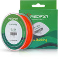 Piscifun Fly Line Backing, Braided Fly Backing Line - color: Orange, size: 20lb/300yd
