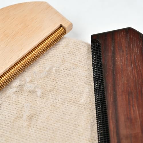 Cashmere Combs, Sweater De-Pilling Tool, Pill Remover, Include Wool Comb, Snag Repair Needles and Latch Hooks, Complete Garment Repair Kit