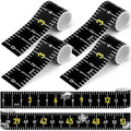 4 Pack Fishing Ruler for Boat 51 Self Adhesive Fishing Measuring Tape Fish Measuring Decals Waterproof Black Self Adhesive Measurings Ruler Sticker - color: Black