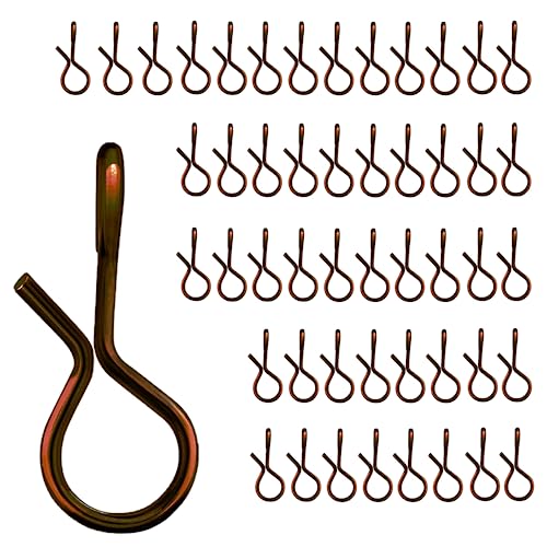 Eupheng Quick Change Fly Fishing Snaps Stainless Steel, Fishing swivels, Fast Easy & Secure, Hook Snaps for Flies, Jigs, Lures, Great Value Pack - size: 50pcs 0.32inch, style: Fly Fishing Snaps