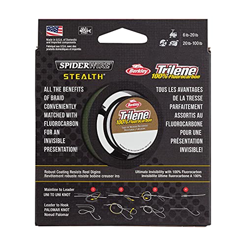 Spiderwire Ultracast Fluorocarbon 200-Yard Spool (Clear, Pound Test 4) - size: 150 yd / 8 lb test