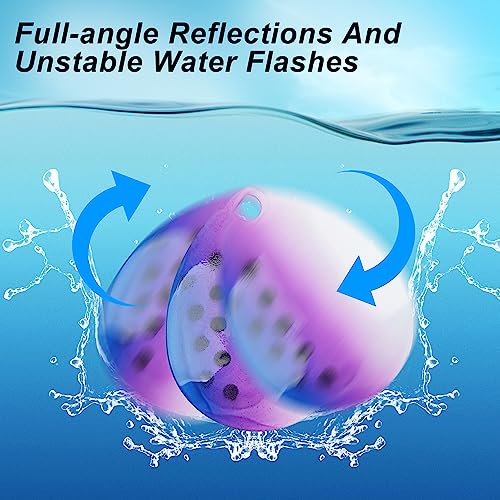 Colorado Blades Spinner Blades Lure Making Kit, 30pcs Colorful Metal Blades Easy Spin Spoons Inline Spinner Walleye Rig Making DIY Fishing Lure Making Supplies for Trout Salmon Bass Fishing - color: Smooth-Purple & White-30pcs