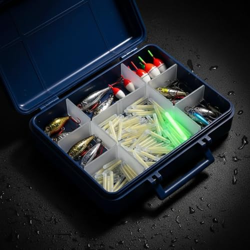 100 Pcs 3mm Fishing Float Light Stick Fluorescent Lightstick Fluorescent Dark Glow Sticks Fishing Float Accessories Corks, Floats Terminal Tackle Accessories