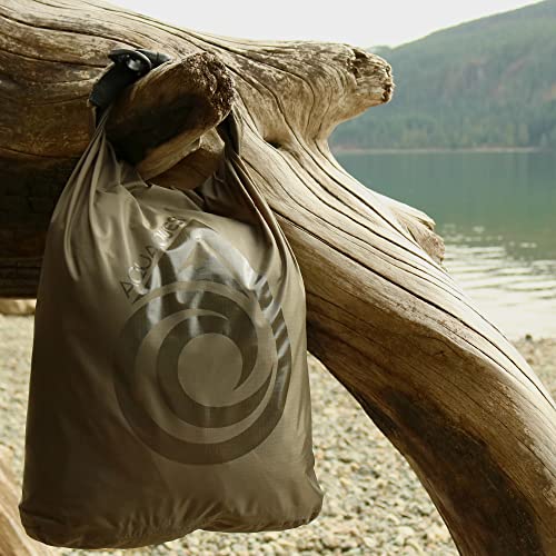 AquaQuest Rogue Dry Bag – 100L Olive Drab – 100% Waterproof Roll Top – Boating Dry Bag - color: Olive Drab, size: 100 L