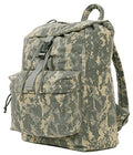 Rothco Canvas Daypack – Heavy-Duty Cotton Canvas Backpack for Hiking, Camping, Traveling, and Daily Use – 34L Capacity - color: Acu Digital Camo