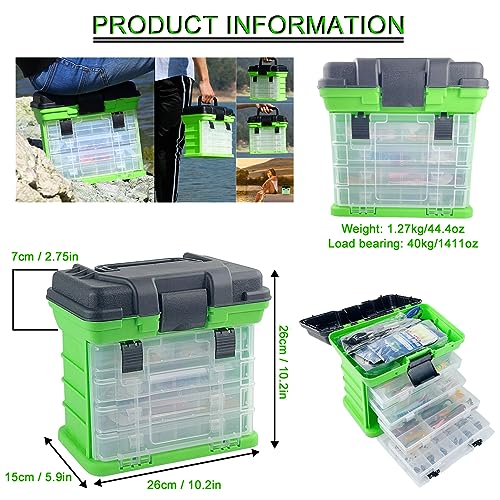 Fishing Lures Kit with Tackle Box Included Crankbait, Minnow, Spinnerbaits, Spoons, Soft Lures, Jigs, Hooks, Bait Rigs, Weights Sinkers, Topwater Lures Freshwater Saltwater 346/353Pcs - color: 346pcs