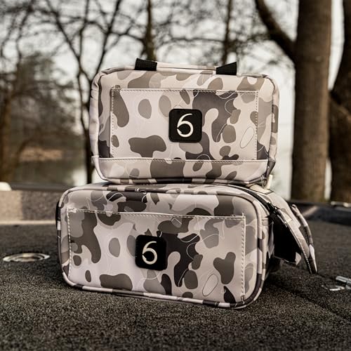 6th Sense Fishing Small Bait Bag – Durable Soft-Sided Storage for Bass Fishing, Salt Water, and Crappie Fishing (Underland - Peppergrass) - color: Underland - Peppergrass