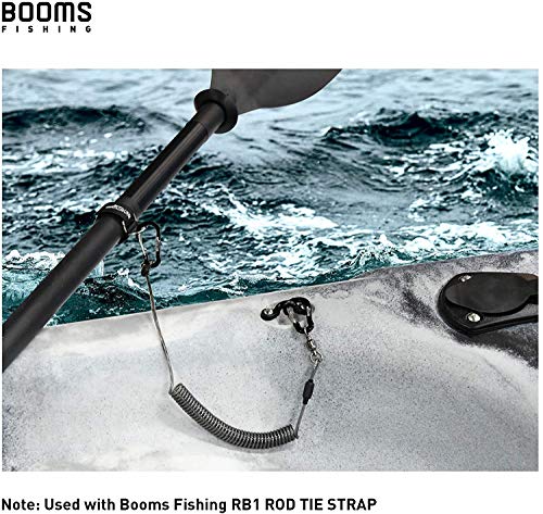 Booms Fishing T02 Fishing Pole Tether, Kayak Paddle Leash, Paddle Board Fishing Accessories, Heavy Duty Fishing Lanyard for Fishing Tools/Rods/Paddles - color: Assorted, 3pcs