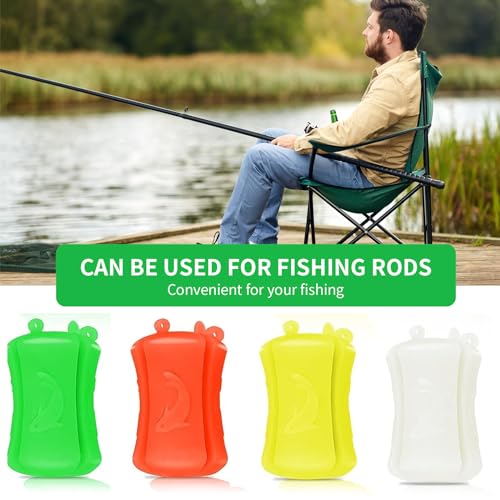 8PCS Portable Fishing Rod Fixed Ball