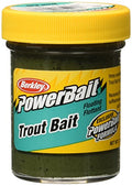 Berkley PowerBait Trout Fishing Dough Bait - color: Green Pumpkin