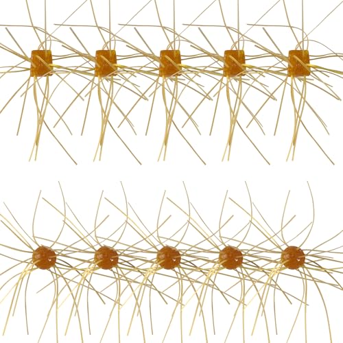 Eupheng Silicone Soft Dice Fishing Lures with Multiple Tentacles, Handmade Slow Sink Bass Fishing Soft Plastic Baits for Drop Shot, Finesse, Wacky Rig - color: Brown, size: 10PCS-(Square & round body)