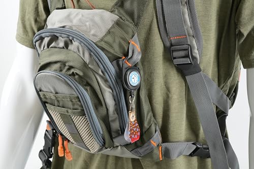 Kingfisher Fly Fishing Zinger with Wide Nipper - color: Brook Trout