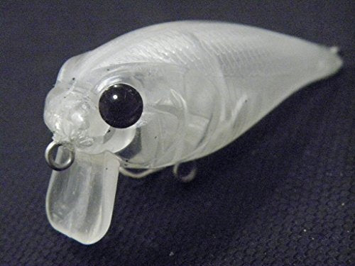 Blank Unpainted Minnow Crankbait Topwater Lipless Jerkbait Fishing Lures - color: UPC655