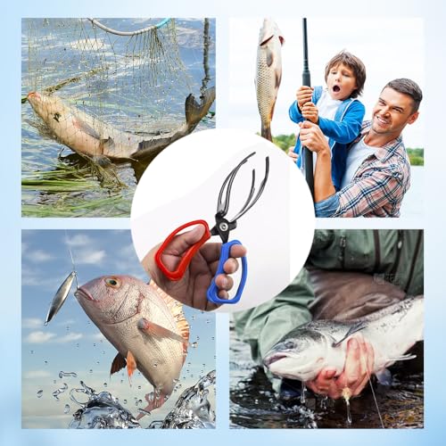 3 Claw Fish Gripper,2026 New Fishing Pliers Gripper Metal Control Clamp Tong Tackle Tool, Multi-Functional Fish Grip Fishing Accessories for Catch Fish - color: 3 Claw+2 Claw