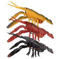 TRUSCEND Duramax Pre-Rigged Fishing Lures with BKK Jig Hooks, Easy Catch 10X Tear-Resistant TPE Soft Swimbaits for Bass Trout Crappie Walleye Redfish Grouper, Fishing Bait for Saltwater and Freshwater - color: B3-3"-0.75oz