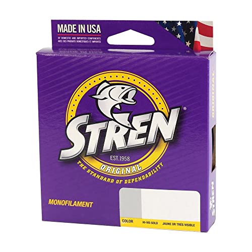Stren Original Monofilament Fishing Line - color: Hi-Vis Gold, size: 330yd, style: 8lb | 3.6kg