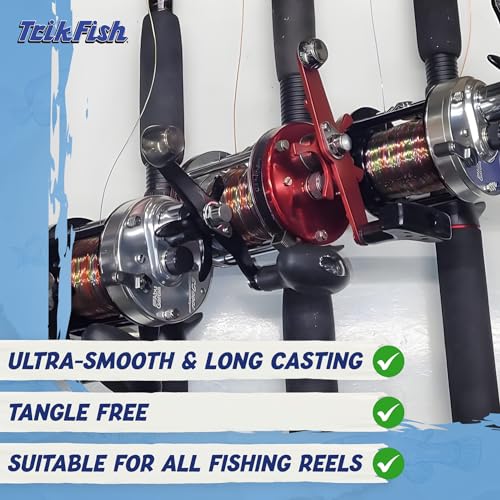 TrikFish Armor Tough Camouflage Monofilament Fishing Line - Stealthy & Strong - Camo Monofilament Line for Freshwater & Saltwater Fishing - Bulk 1/4LB Spool of Mono - color: Camo, size: 17LB Test - 700 Yards