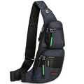 NICGID Sling Bag Chest Shoulder Backpack Crossbody Bags Casual Daypack for Men Women (Navy blue-2854) - color: Navy Blue-2854