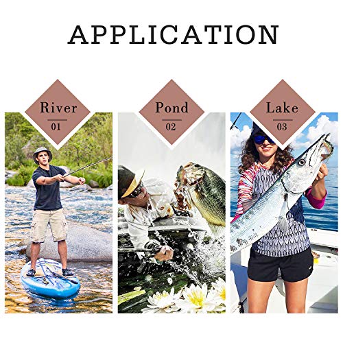 TRUSCEND Swimmax Easy Catch Fishing Lures with BKK Hooks, Wiggling, Vibrating, Rattling and Gurgling for More Bites, Heavy-Duty Dyneema Fiber Jointed Swimbaits for Bass, Trout, Crappie, Walleye, Pike - color: A2-4",0.6oz