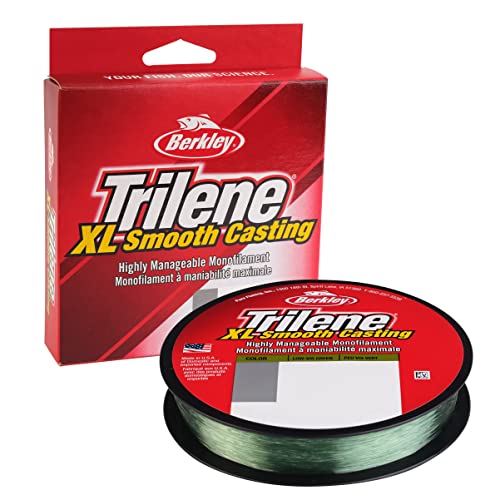 Berkley Trilene XL Monofilament Fishing Line - color: Low-Vis Green, size: 300yd, style: 8lb Test