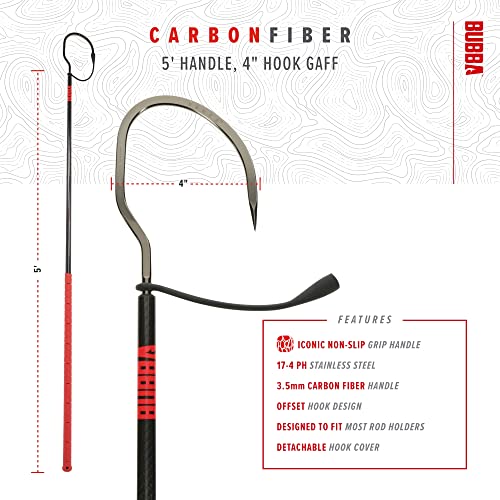 BUBBA 12 Inch E-Stiff Electric Fillet Blade with Ti-Nitride Coated Hollow Stainless Steel Non-Stick Reciprocating Construction for Fishing and Outdoors - size: 5 Foot 4 Inch