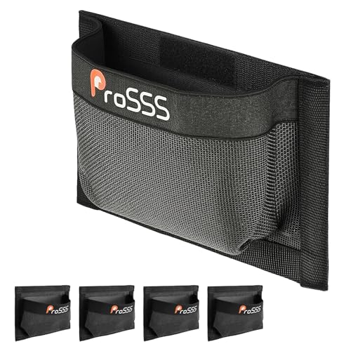 1PC Boat 10"*7" Self-Adhesive Storage Mesh Bag,Marine Organizer for Tools & Boat Accessories,Waterproof Strong Adhesive Backing, Easy to Install & Remove,Keep Your Boat Tidy and Items Secure