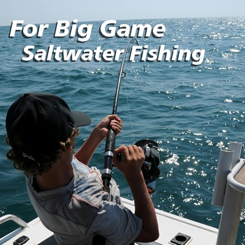 Big Game Monofilament Leader Line 20–100LB, 150YDS, Fishing Line, Abrasion Resistant Leader Material for Saltwater Big Game & Freshwater Fishing - size: 50LB