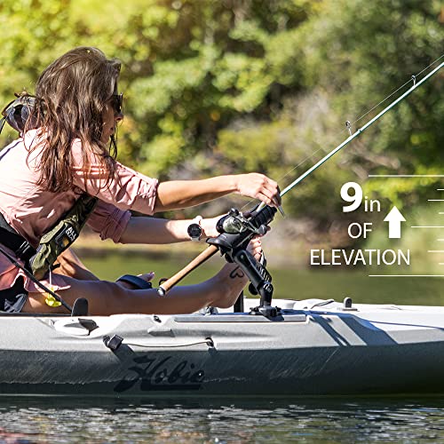 RAILBLAZA Rod Holder II HD Kayak Track Mount - TracLoader StarPort & Extender for Kayak Rod Holder, Perfect Kayak Fishing Accessories, Essential Kayak Accessories for Fishing Adventures