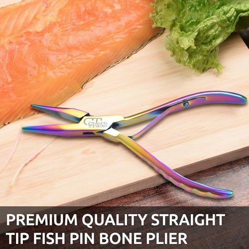 Fish Bone Pliers/Tweezers Stainless Steel Washable (plasma) - color: plasma