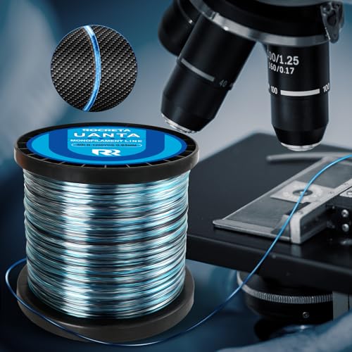 UANTA Monofilament Fishing Line, Superior Abrasion Resistance Mono Line, Ultimate Saltwater Fishing Line Leader Materials, 2025 New Fishing Line Unique Camo Design - color: OCEAN, size: 10LB(300YDS)