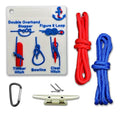 NFC Sailboat Knot 3D Card Nautical Knot Tying Kit for Boaters and Sailors，Sailing Knots Practice kit，Knot Tying Practice kit，Rope Tying kit，Write Your Name.