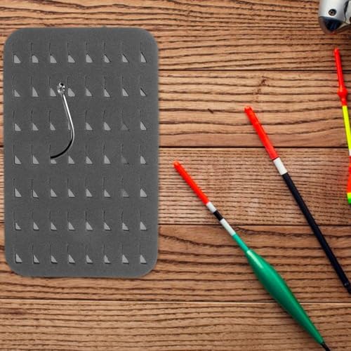 Totority Fly Fishing Box Foam Inserts Lightweight Fishing Hook Holder for Tackle Storage Organizer Durable Nonslip Foam Sheets for