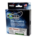 Power Pro Maxcuatro Braided Fishing Line (Moss Green, Hi Vis Yellow, White) by Power Pro - color: Multi, size: One Size