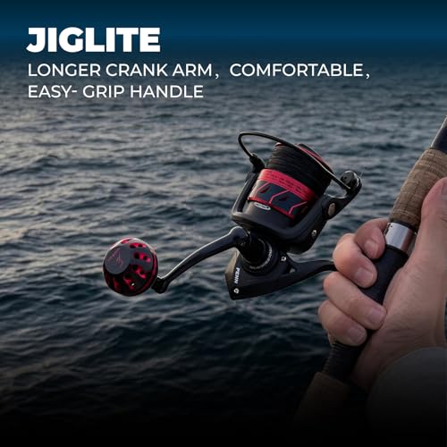 GOMEXUS Power Handle for Penn Fierce III IV/Battle III HS Spinning Reel Replacement Crank 【Please Note The First Picture & Please do not Adapt to Other reels to Avoid Damage to The Reel】