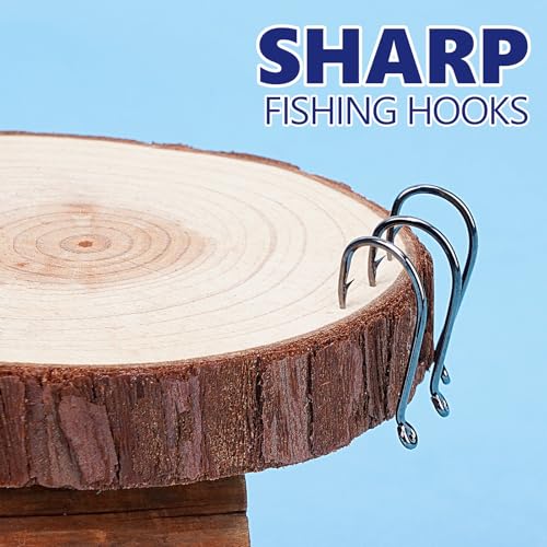 UCEC Octopus Hooks Saltwater Freshwater, Small Fishing Hooks 1000/400/150PCS Barbed Catfish Bend Eye Circle Hook, for Dad Fish Hook Kit Size1/0#1#2#3#4#5#6#7#8#9#10#11#12 - color: 150PCS Size: #1 #2 #3 #4 #5 #6 #8 #10 #12