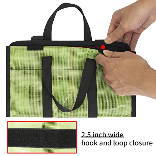 Lure Bag 6 Pocket PVC Protective Cover Durable Fishing Bag Trolling Lure Tackle Box - size: Medium