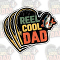 3Pcs Reel Cool Dad Sticker, Fishing Club Fisherman Sticker, Funny Fishing Stickers Waterproof for Boat, Tackle Box, Cooler, Fisherman, Anglers - color: Fishing 3, size: 3in