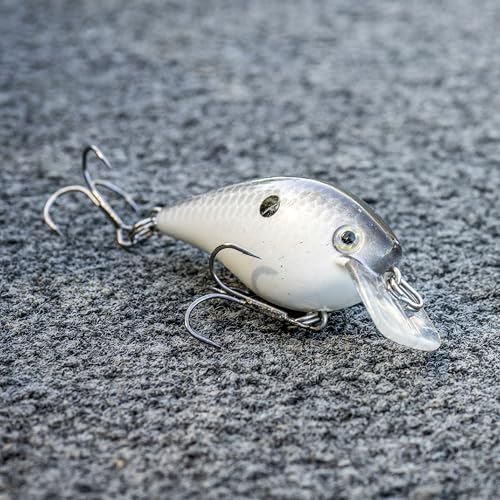 Strike King KVD 1.5 Hard Knock Fishing Lure, 3/8 oz, 3D Lifelike Eyes - color: 511 - Gizzard Shad, size: 1.5-Ounce