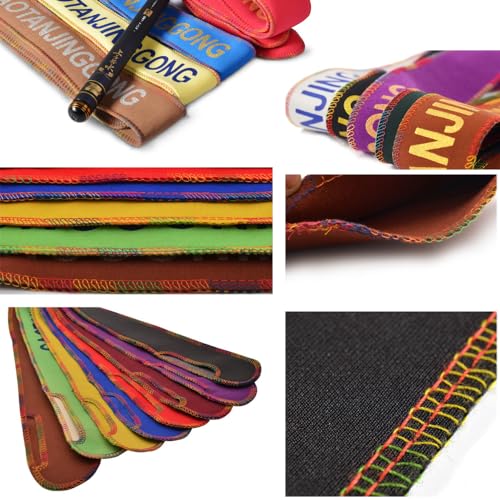 2 Pack Fishing Rod Sleeve Protective Cover Case Elastic 40'' - 50'' Fishing Pole Gloves Sock Holder Protector Thickened Scratch-Proof Rods Bag