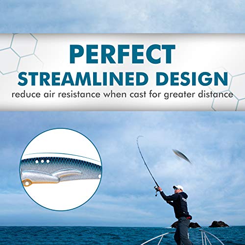 TRUSCEND Vibespinner Easy Catch Fishing Lures with BKK Hooks, Tail Spinner Baits with 4 Actions, Vibrating Swimming Flashing & Jigging for More Bites, Spoon Lures for Bass Trout Crappie Walleye Pike - color: C4-0.4oz-2.4"