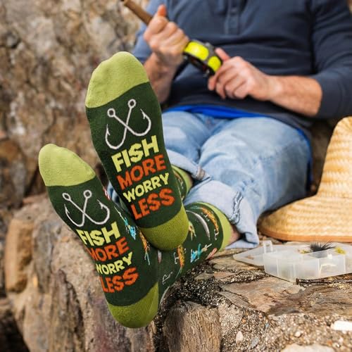 Fishing Gifts, Hunting Gifts for Men - Deer & Duck Hunting Accessories, Fly Fishing Accessories - Father Day Gift - color: Fishing04