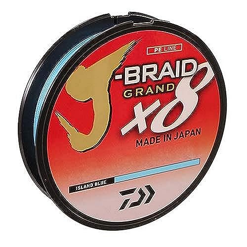 DaiwaJ Braid X8 Grand - color: ISLAND BLUE