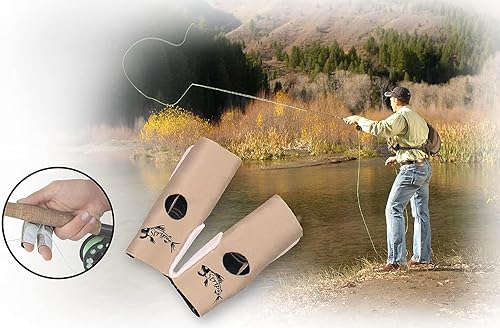 Finger Guard and Fly Line Cleaner | Sizes: Medium, Large, X-Large - color: Mountain Rainbow, size: X-Large