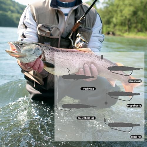 Pristis SwingShad, 35 pcs 3'' Paddle Tail Swimbaits, Soft Plastic Fishing Lures for Bass Crappie Smallmouth, Durable Swim Baits Sinking Swimmer Kit for Saltwater Freshwater Texas Carolina Fitness Rig - color: Common Shiner