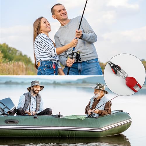 Fishing Line Cutte Braided Line Cutter with Retractors and Knot Tying Tool Accessories Stainless Steel Braided Fishing Nippers Scissors Clippers for Lines - color: Silver, style: Novel