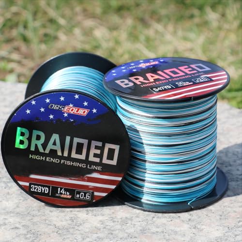 Braided Fishing Line - PE 8 Strand,Fishing Wire,Fish Line Braid 14LB,16LB,22LB,30LB,40LB,50LB Braid Fishing Line -for Fishing in Saltwater and Fresh Water