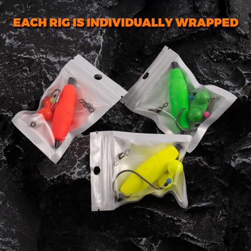 Catfish Rigs Catfish Float Rigs Catfishing Tackle Santee Rig 5/0 6/0 Circle Hooks for Peg Floats Catfish - size: 5/0 HOOK * 3PCS